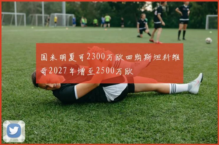 国米明夏可2300万欧回购斯坦科维奇2027年增至2500万欧